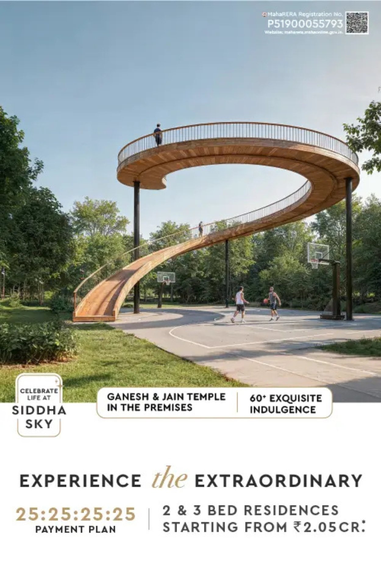 Siddha Sky Wadala - Mumbai's First Rooftop Skywalk